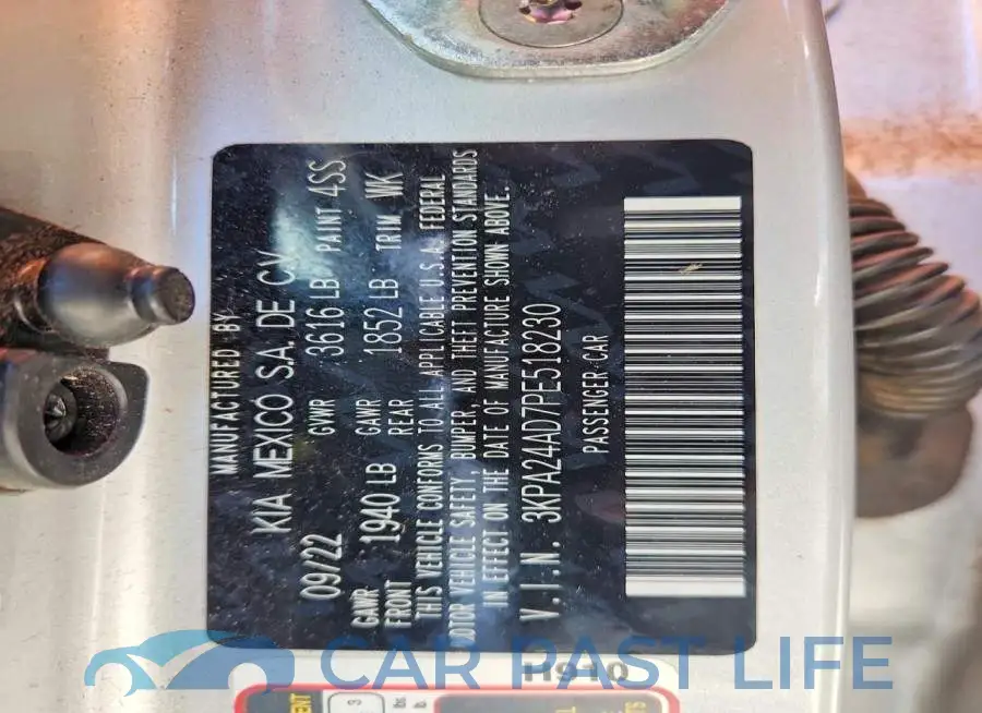 3KPA24AD7PE518230# 12