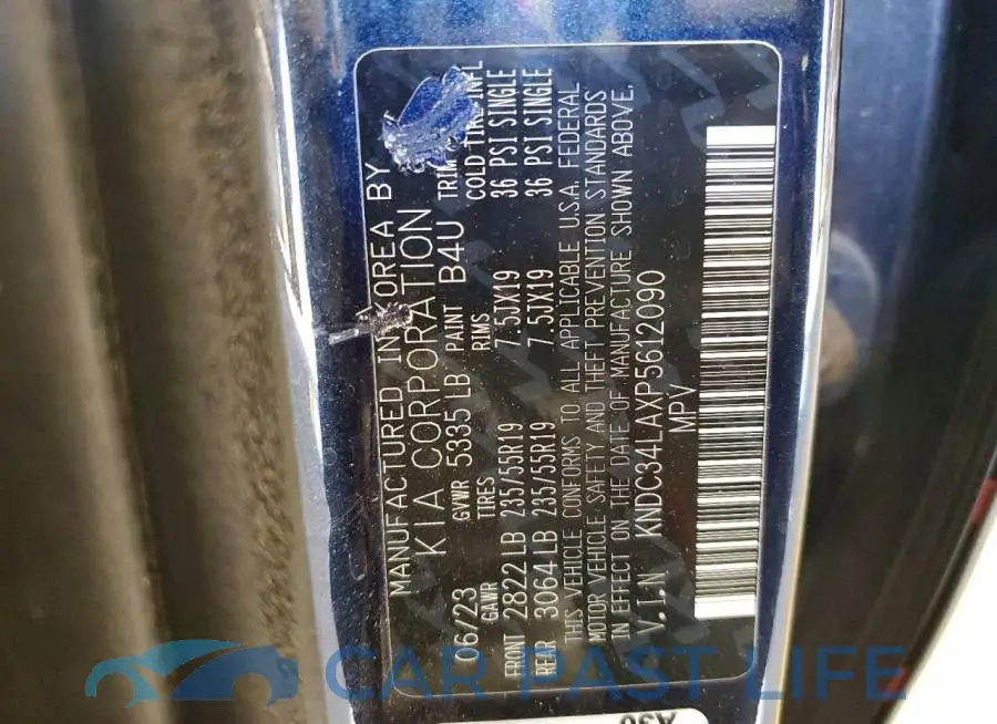 KNDC34LAXP5612090# 14