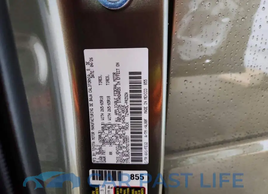 3TMLB5JN3TM272557# 13