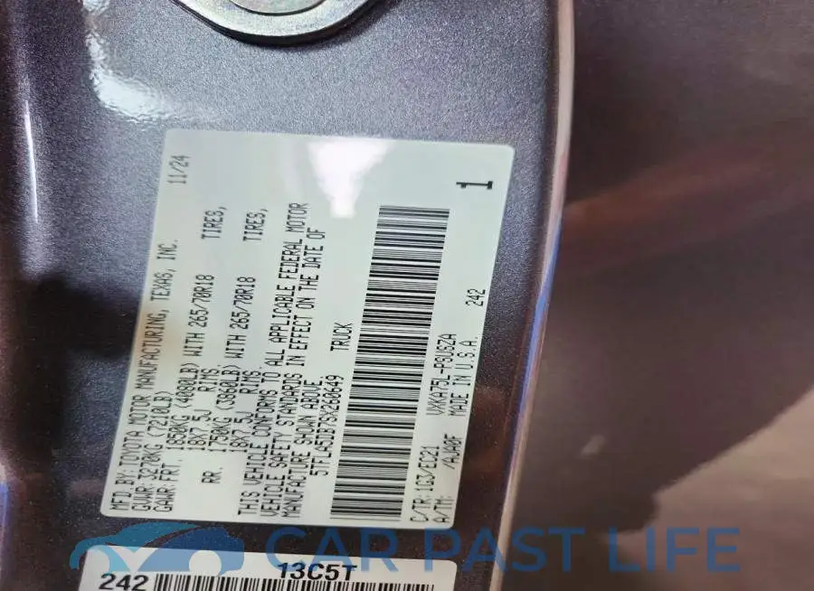 5TFLA5DB7SX260649# 13