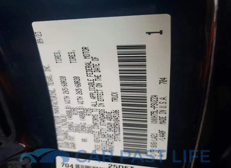 5TFNC5DB5RX045106# 12