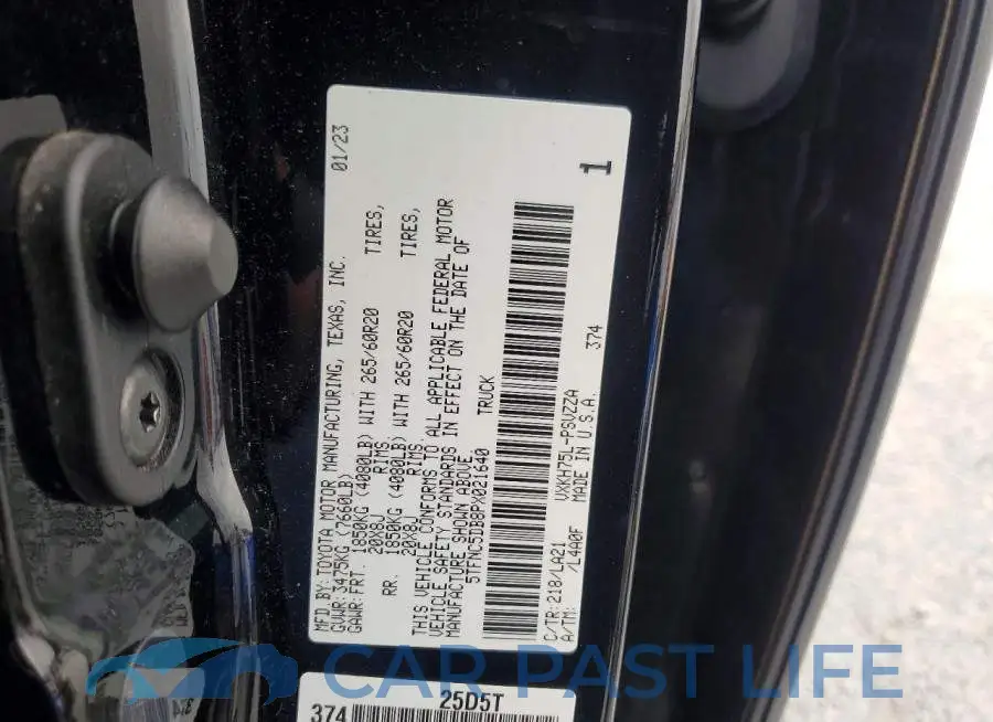 5TFNC5DB8PX021640# 12