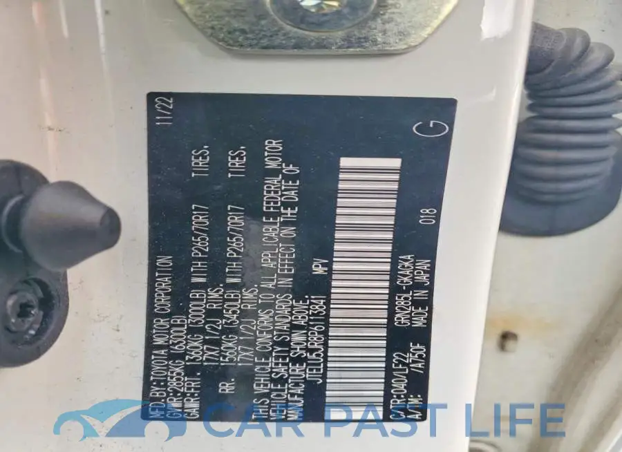 JTELU5JR8P6113841# 13