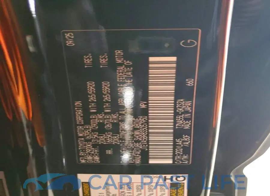 JTEVA5BR8S5057950# 13