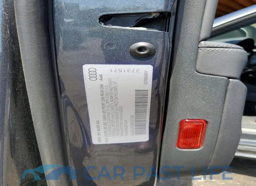 WAUFACF58RA013188# 12