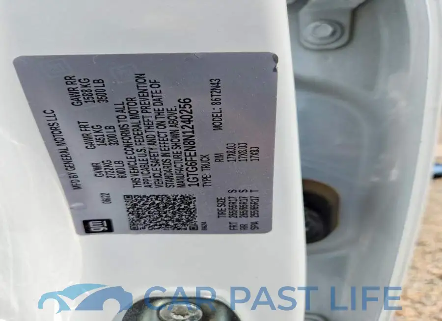 1GTG6FEN8N1240256# 13