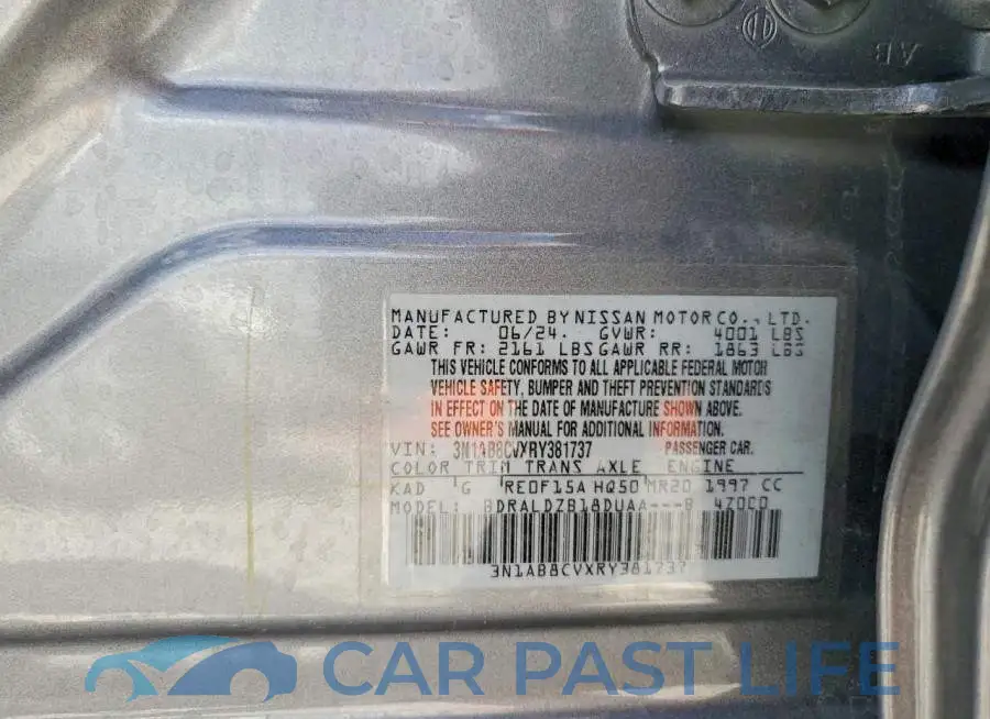 3N1AB8CVXRY381737# 12