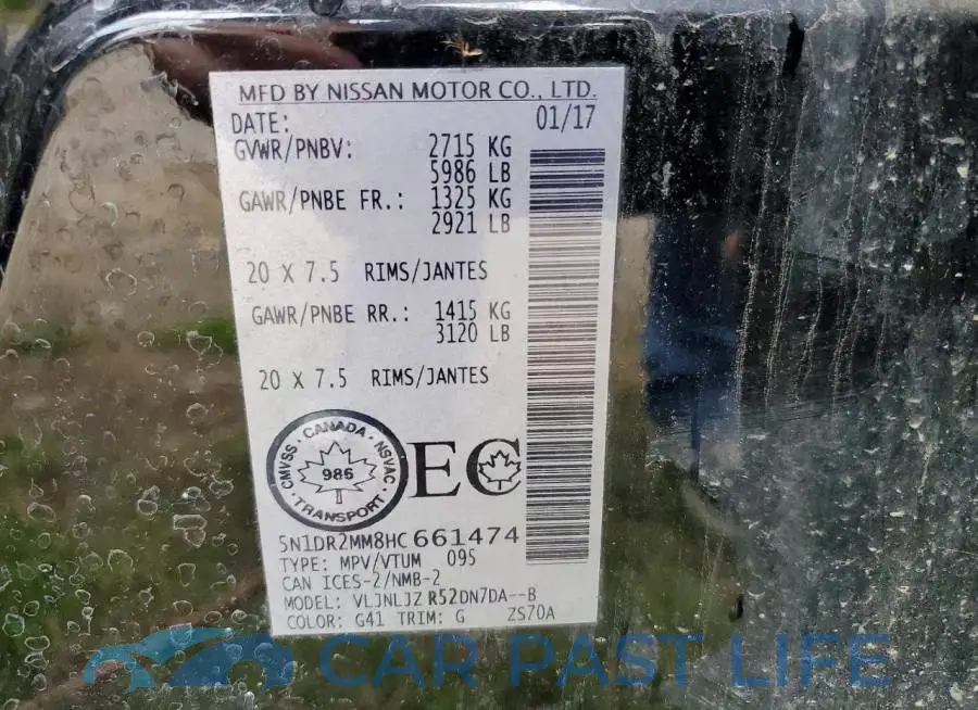 5N1DR2MM8HC661474# 13