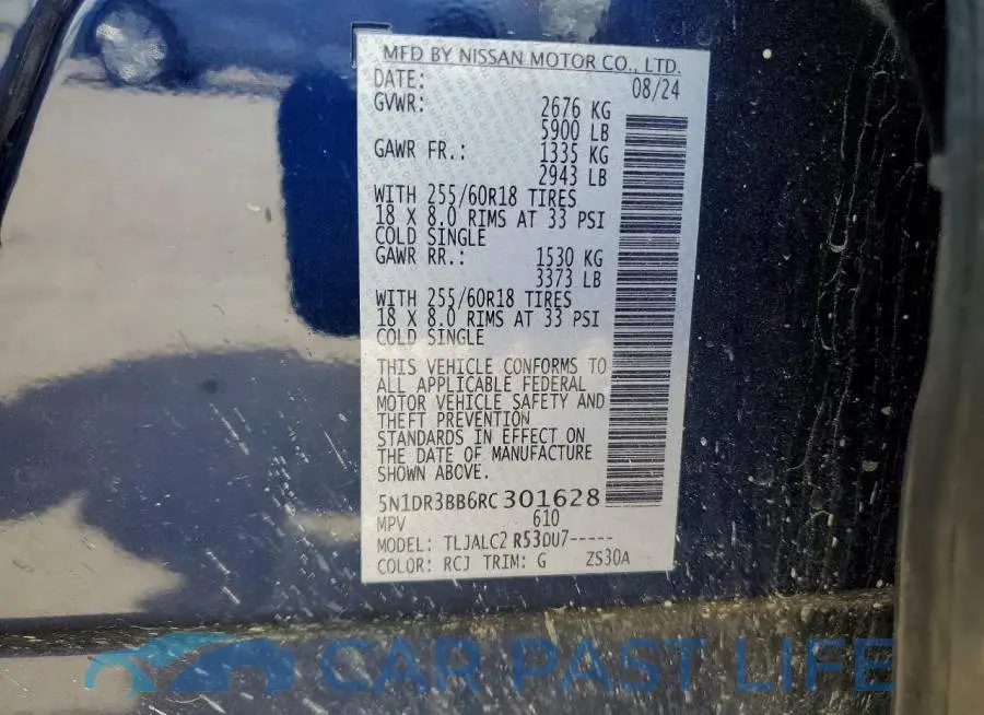 5N1DR3BB6RC301628# 14