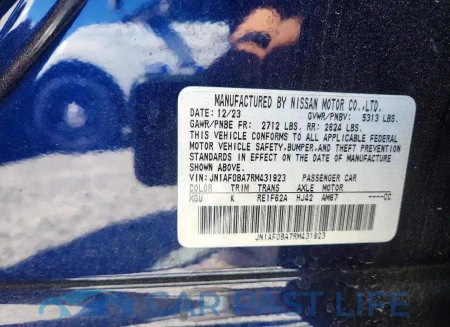 JN1AF0BA7RM431923# 13