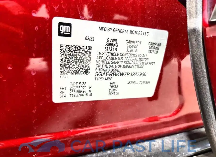 5GAERBKW7PJ227930# 14