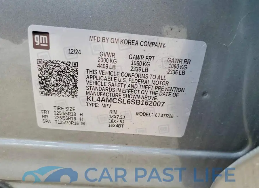 KL4AMCSL6SB162007# 14