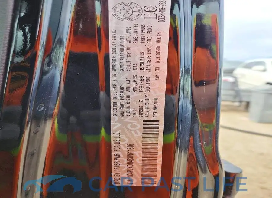 1C4PJXDN4SW611806# 13