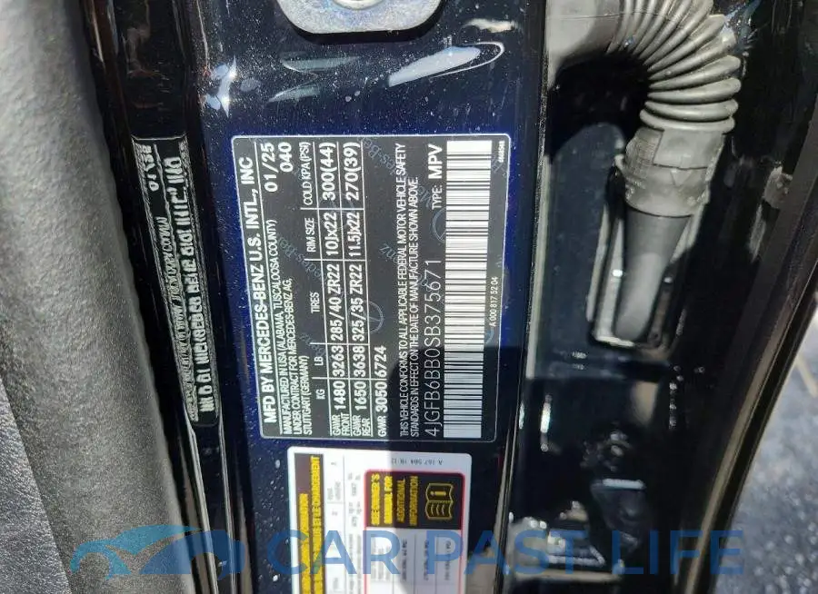 4JGFB6BB0SB375671# 14