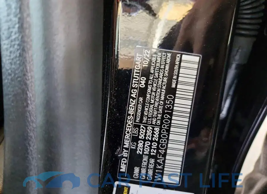 W1KAF4GB0PR091350# 13