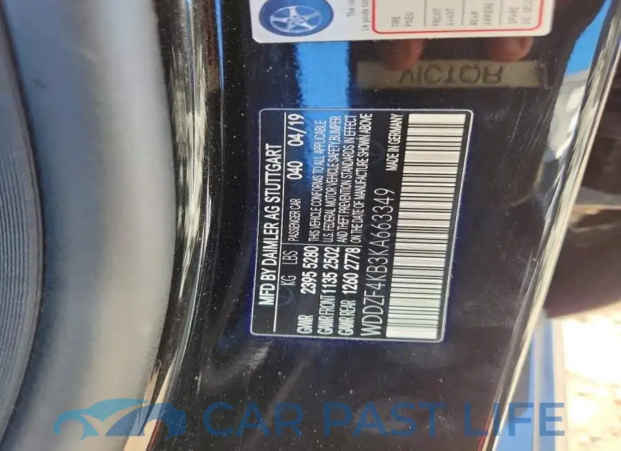 WDDZF4KB3KA663349# 12