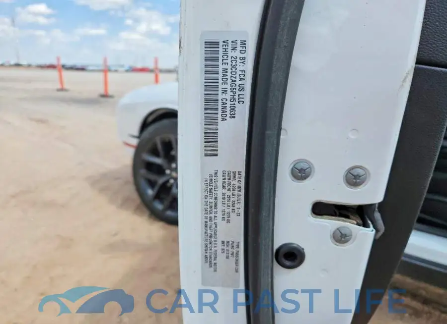 2C3CDZAG6PH510638# 12