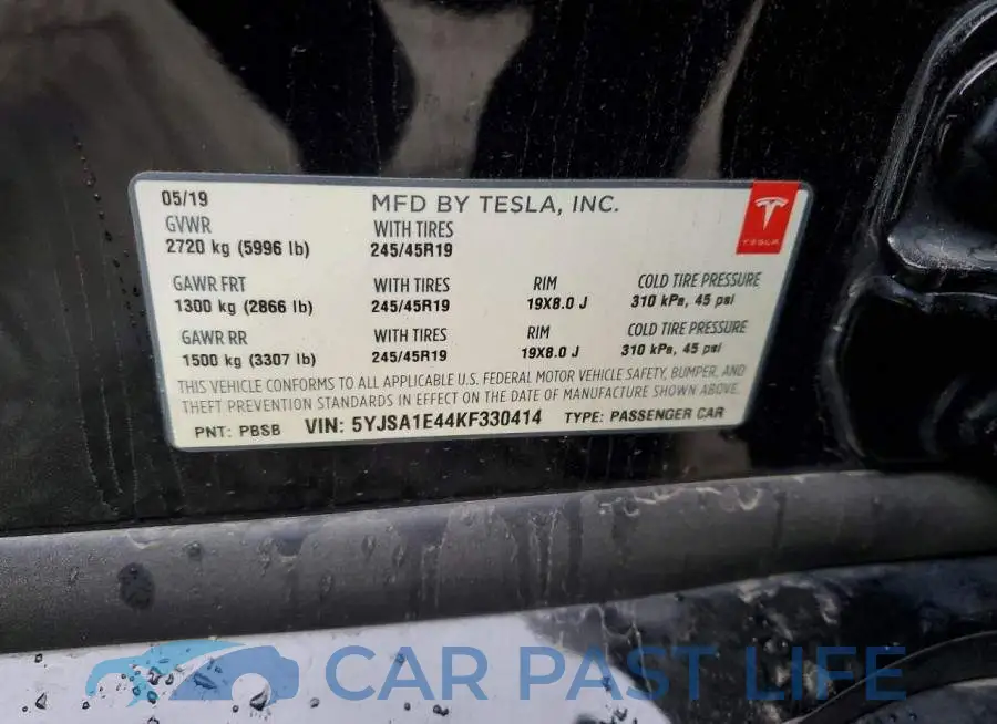 5YJSA1E44KF330414# 12