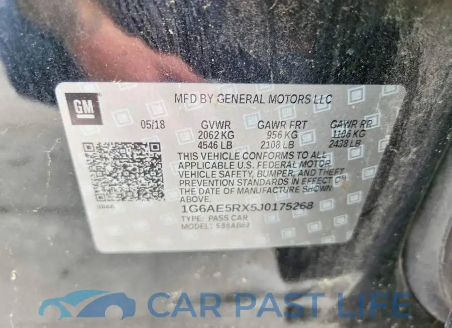 1G6AE5RX5J0175268# 12