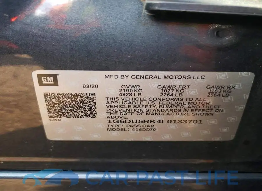 1G6DU5RK4L0133701# 12