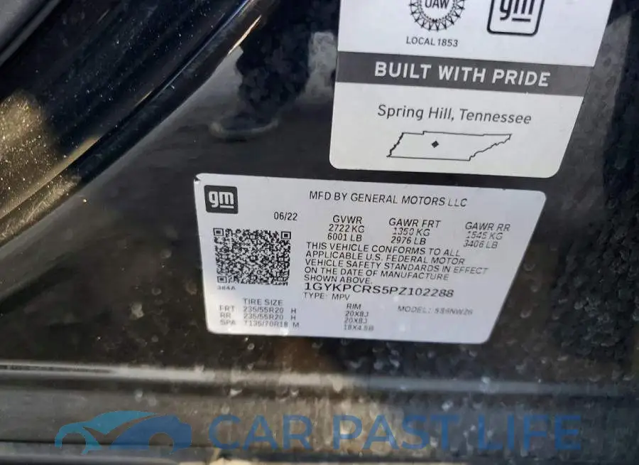1GYKPCRS5PZ102288# 14
