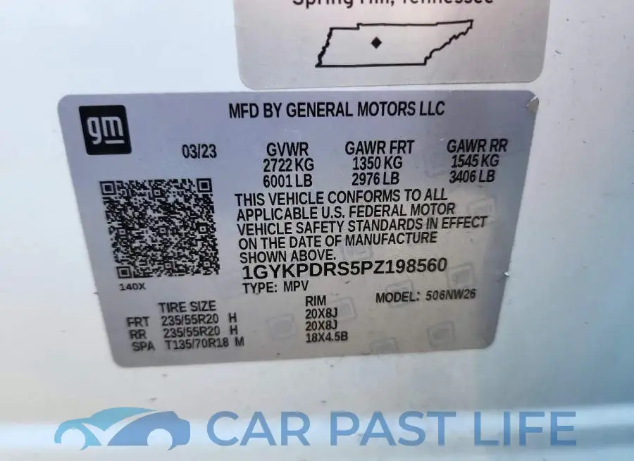 1GYKPDRS5PZ198560# 13