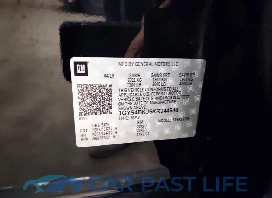 1GYS4BKJ6KR344648# 14
