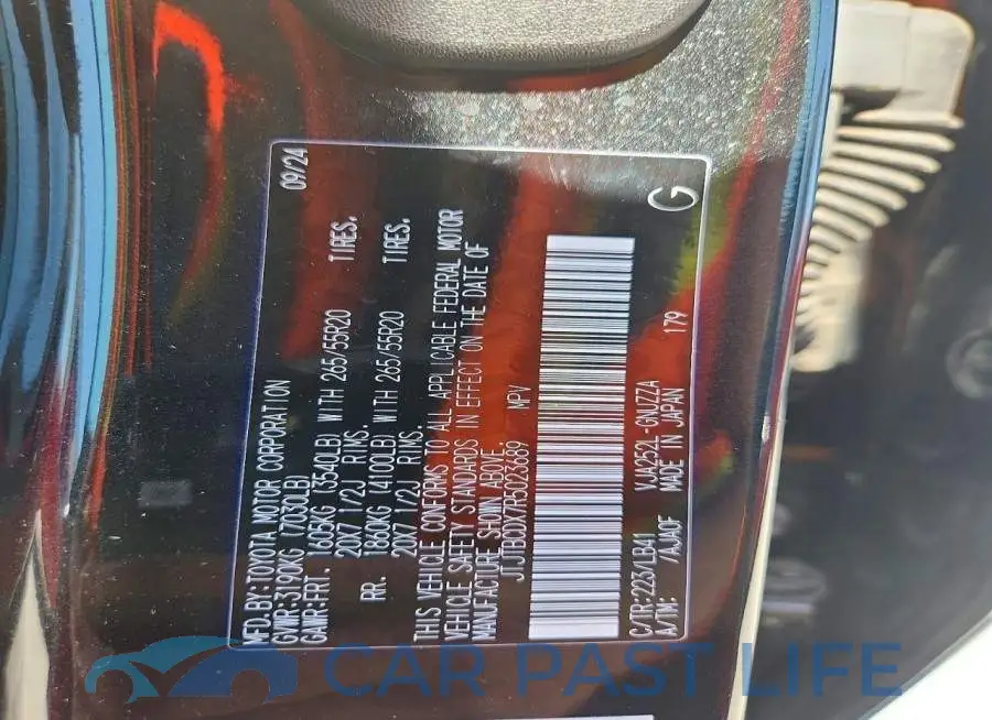 JTJTBCDX7R5023689# 13