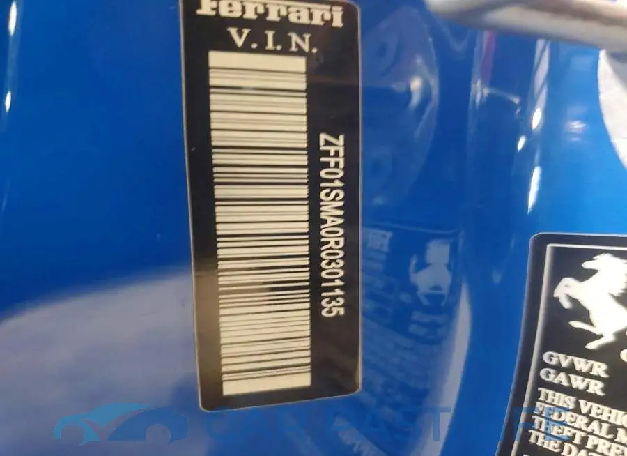 ZFF01SMA0R0301135# 12