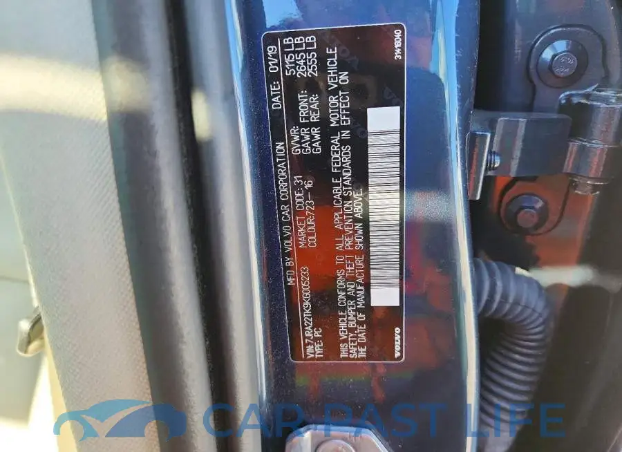 7JRA22TK9KG005233# 13