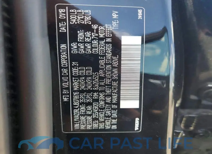 LYVA22RL4JB078616# 13
