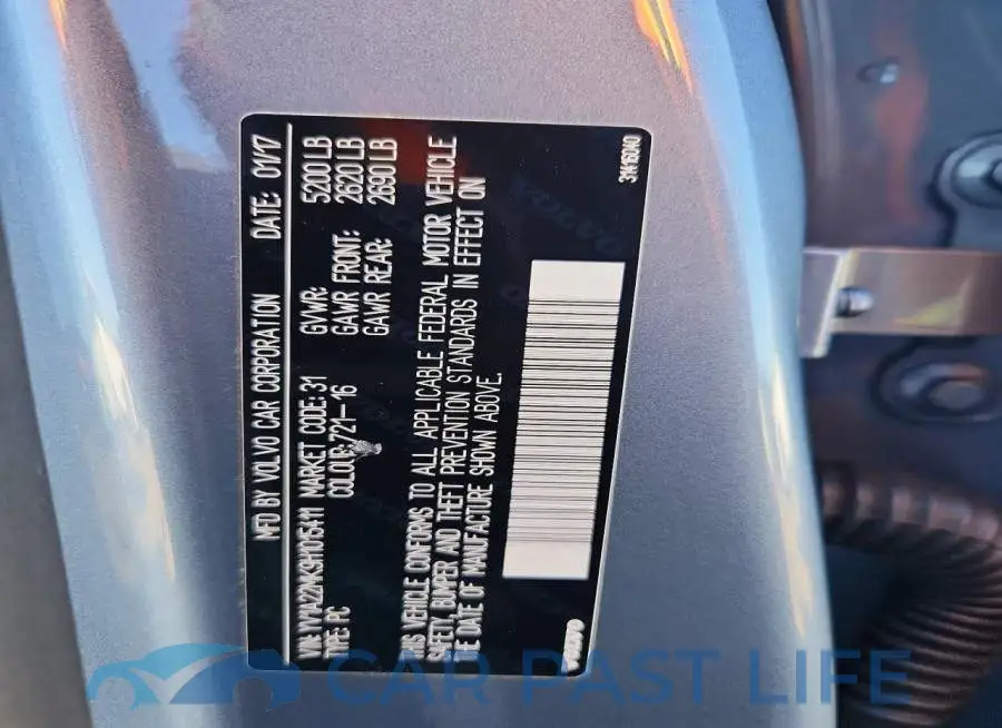 YV1A22MK9H1015411# 12