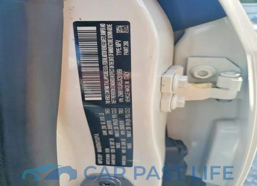 ZN661XUA5JX291959# 14