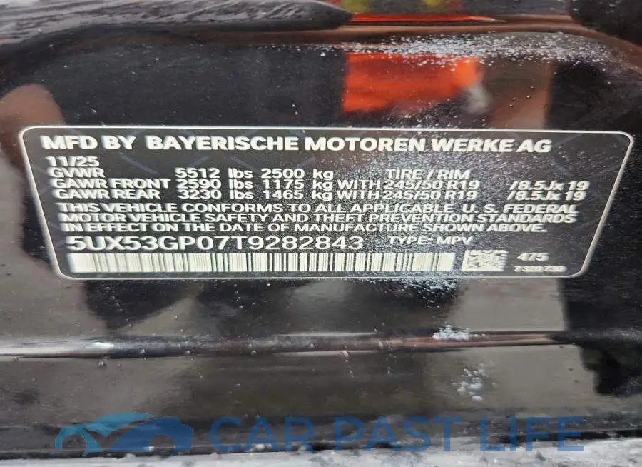 5UX53GP07T9282843# 13