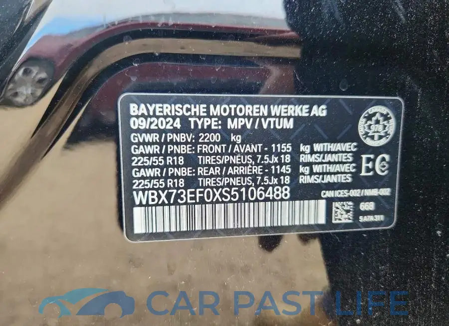 WBX73EF0XS5106488# 13