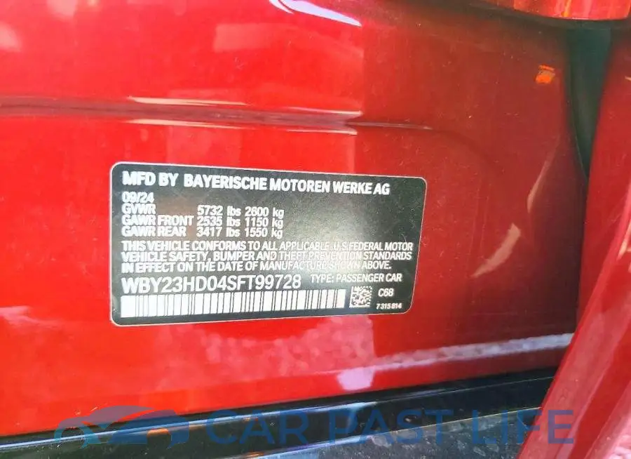 WBY23HD04SFT99728# 13