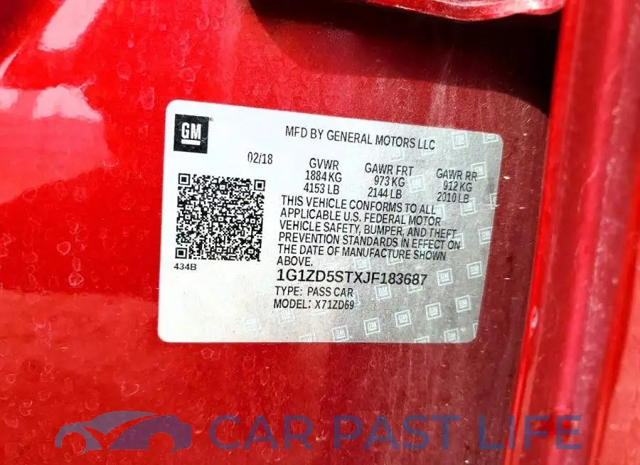 1G1ZD5STXJF183687# 12