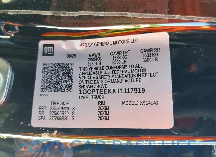 1GCPTEEKXT1117919# 12