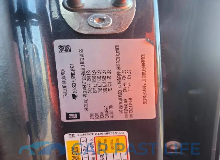 1GNSCFKD5MR319972# 13