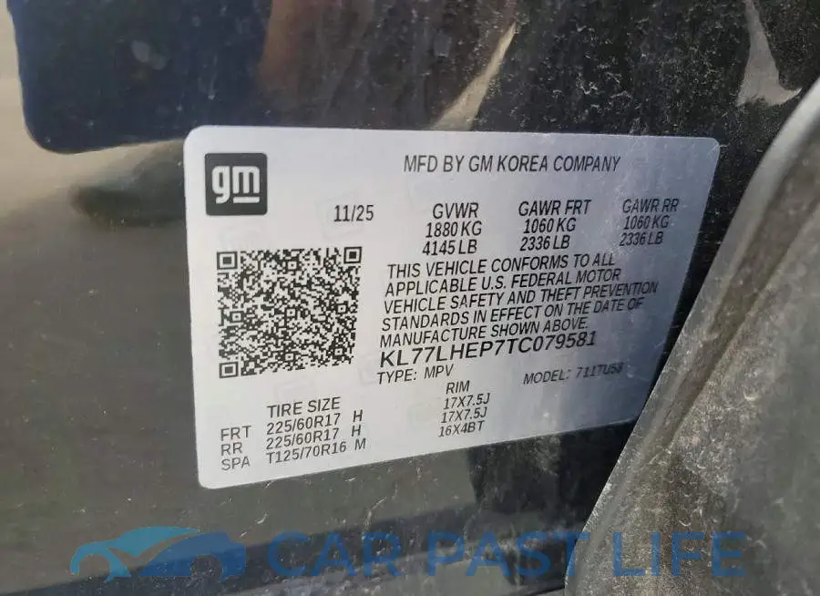 KL77LHEP7TC079581# 13