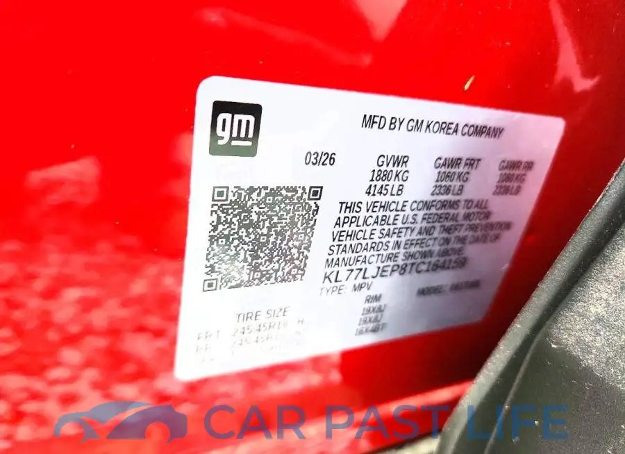 KL77LJEP8TC164159# 14