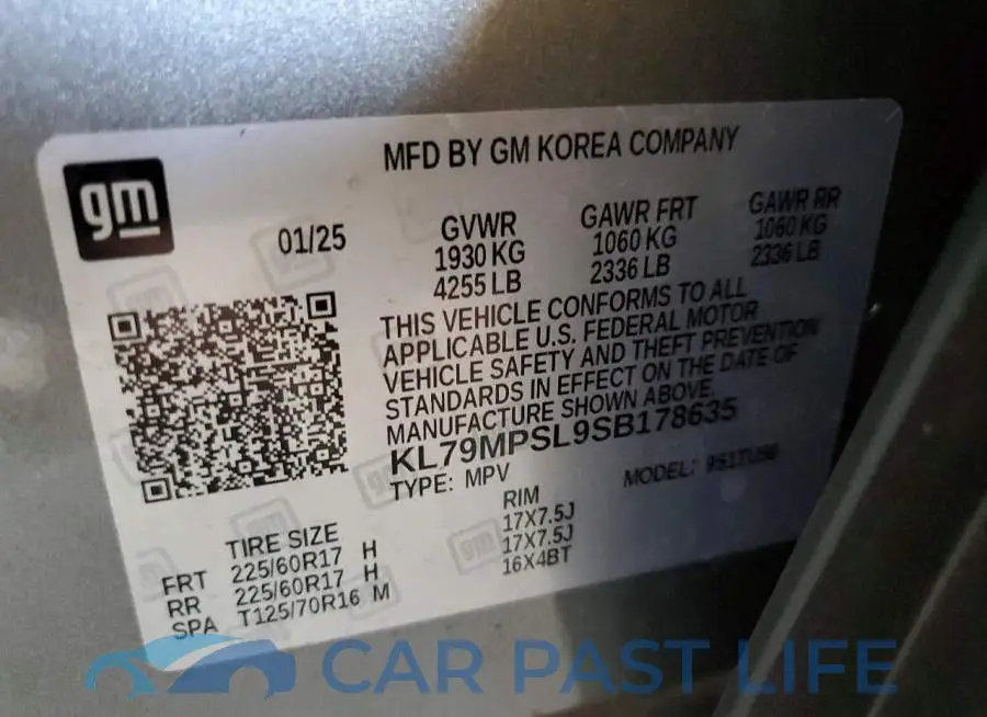 KL79MPSL9SB178635# 12
