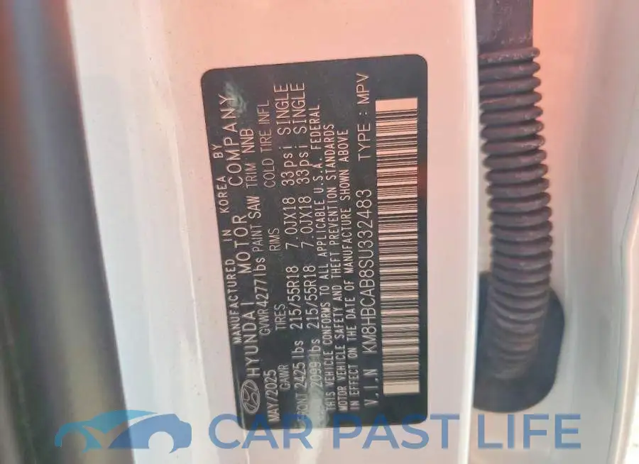 KM8HBCAB8SU332483# 14