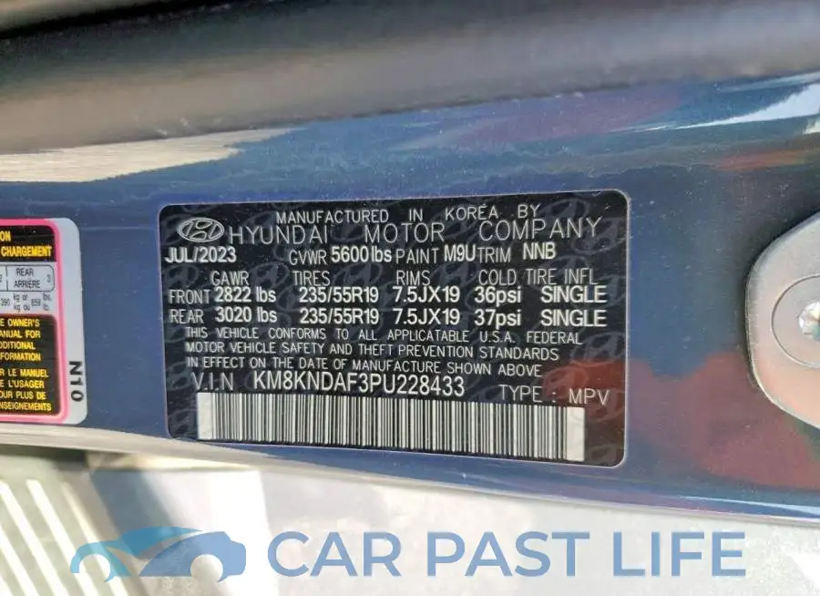 KM8KNDAF3PU228433# 13