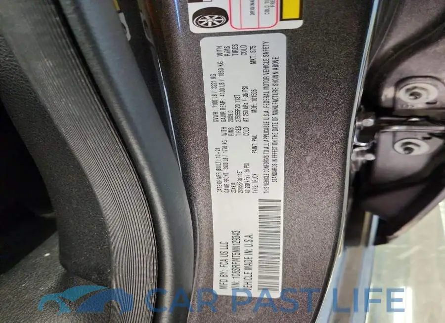 1C6SRFMT5NN129343# 13