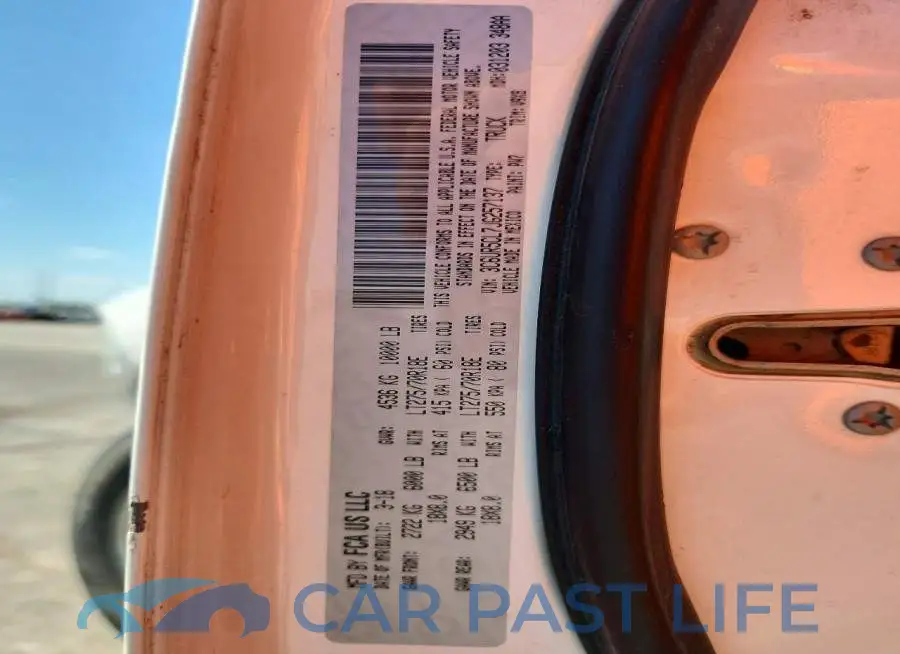 3C6UR5CL7JG257137# 13
