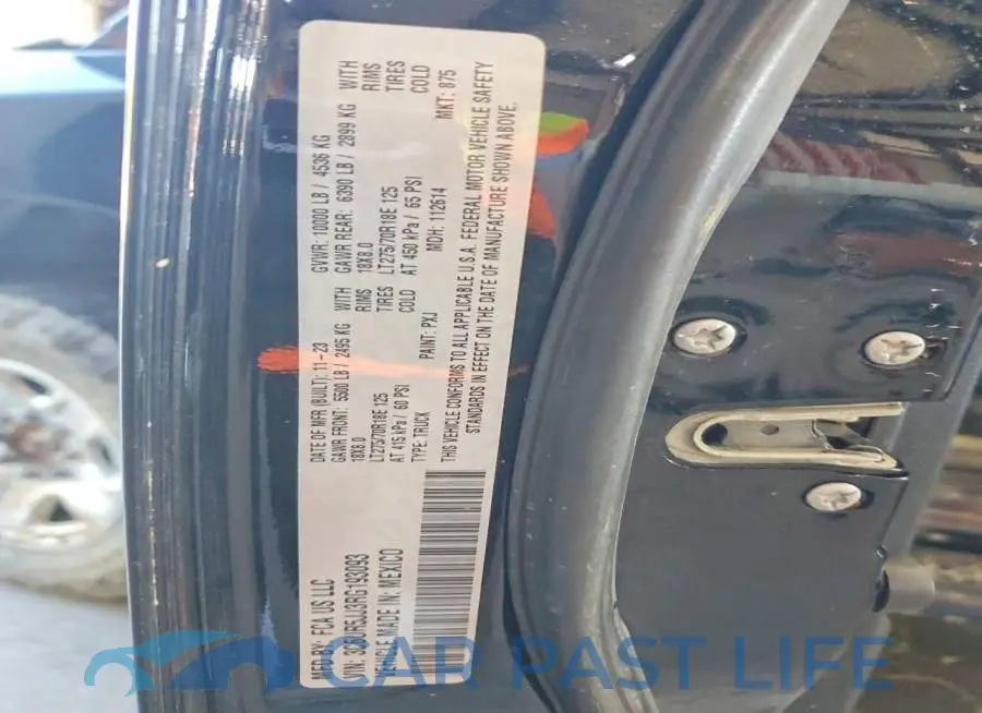 3C6UR5JJ3RG193093# 13