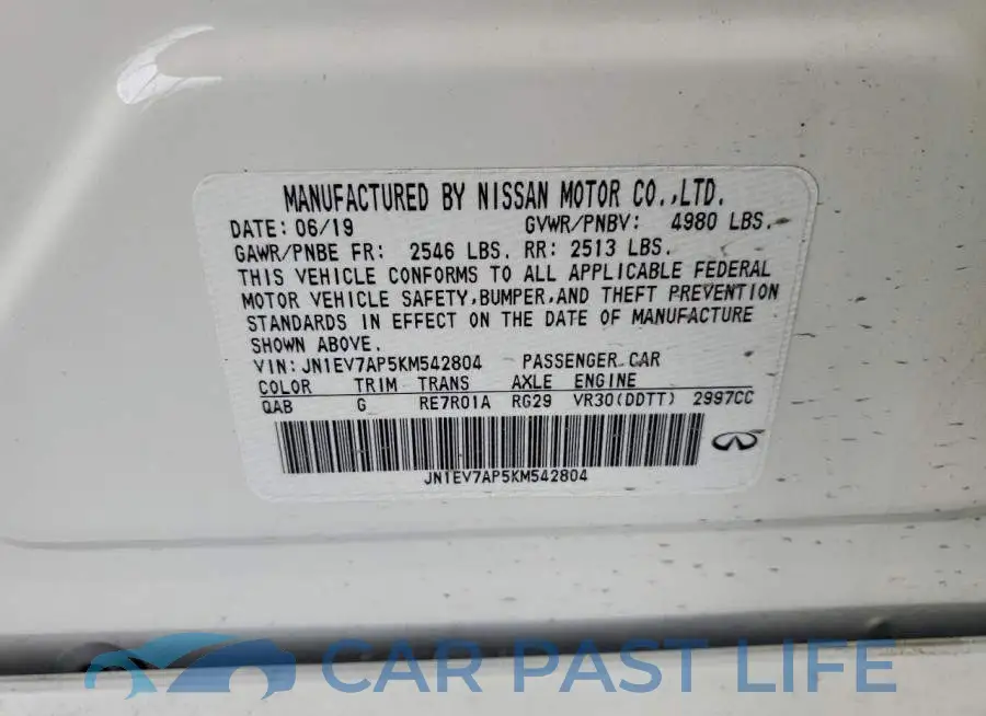 JN1EV7AP5KM542804# 13