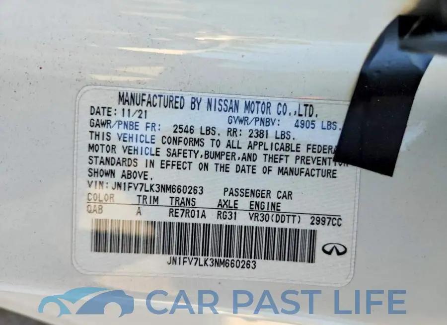 JN1FV7LK3NM660263# 12