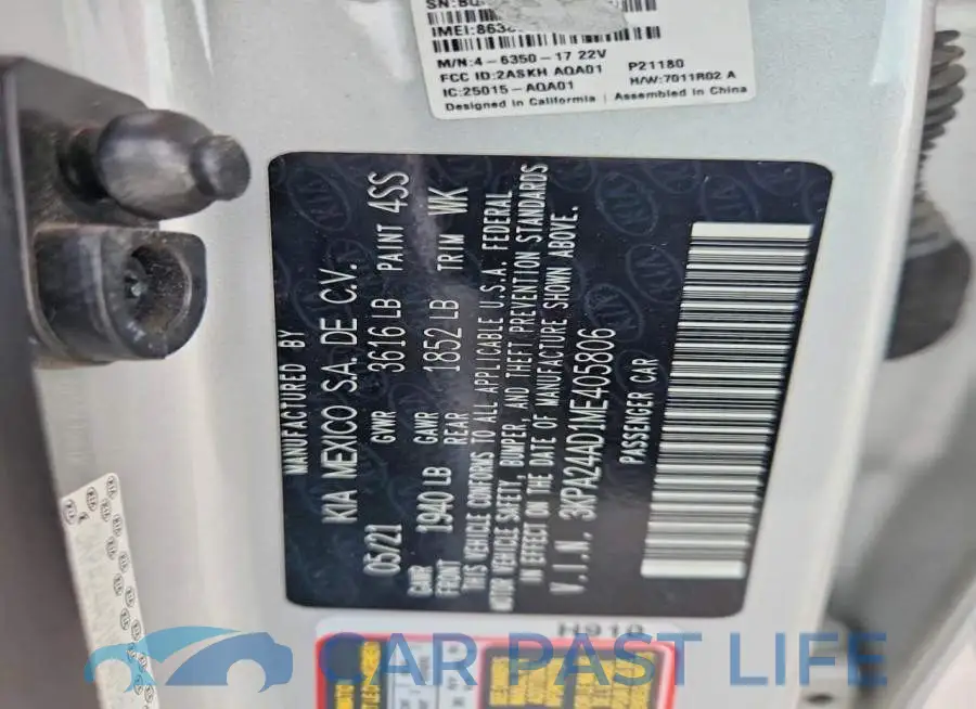 3KPA24AD1ME405806# 12